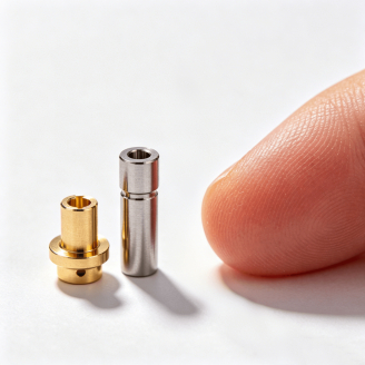 CNC small diameter micro parts.