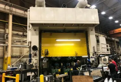 1000-ton transfer press open-die wide shot