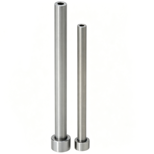 Straight Ejector Sleeves - SKD61, Nitrided, JIS Head, Concentricity 0.06, Configurable L, Selectable OD/ID