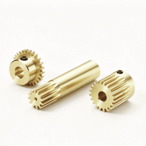 Brass spur gear C3604 corrosion resistant