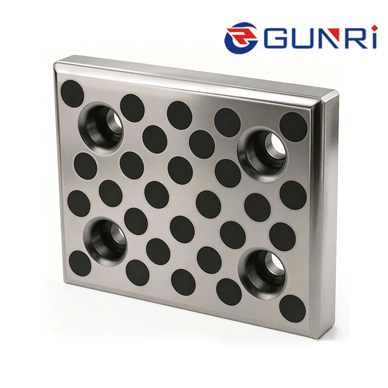MWF/MWFT Series - FC250 Cast Iron Oil-Free Slide Plates, 20mm Thick, Configurable W/L/Holes