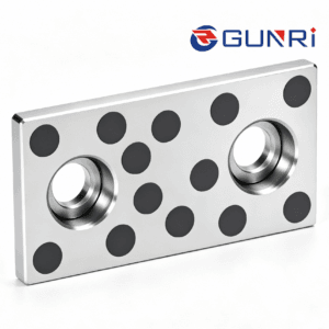 SPTH Series - SKS3 Tool Steel Oil-Free Slide Plates with Graphite, 10mm Thick, Configurable W/L