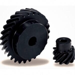 Precision Screw Gears (Crossed Helical Gears) - Metric | Steel, Brass & Plastic