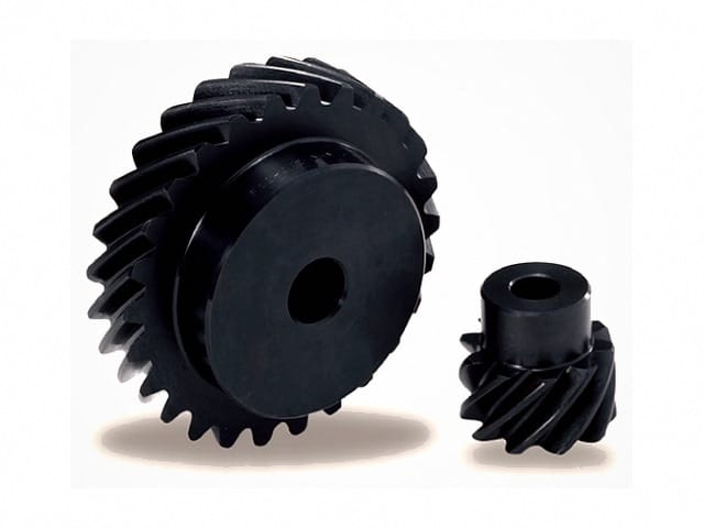 Precision Screw Gears (Crossed Helical Gears) - Metric | Steel, Brass & Plastic