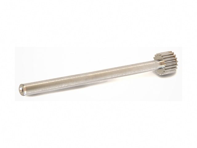 Precision Pinion Shafts - Inch & Metric | One-Piece Integrated Gear & Shaft