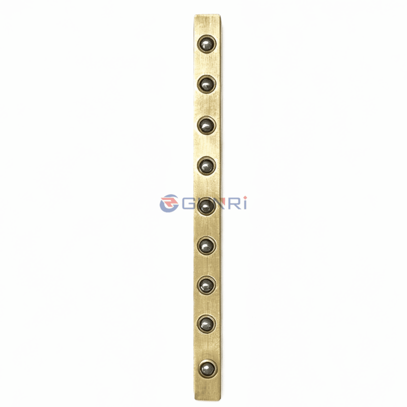 Strip plate ball retainer custom non-standard